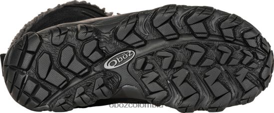 zapatos co Oboz mujer bridger 9\\ aislado impermeable Mar Negro PV48V4190